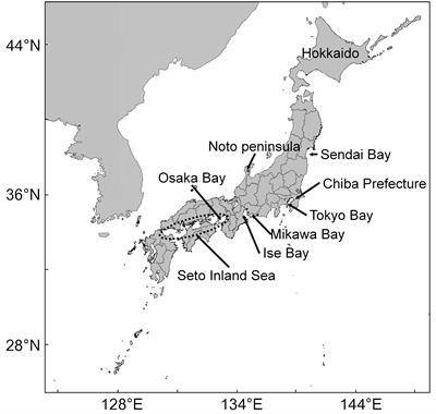 Frontiers | Charting and analyzing the catch distribution of Japan's  coastal fisheries resources based on centennial statistics